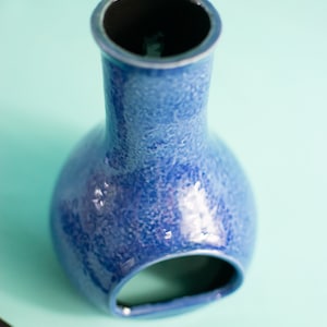 Lareira rústica de cerâmica: porta-velas e incensos estilo boho para jardim, pátio e decoração cottagecore. imagem 9
