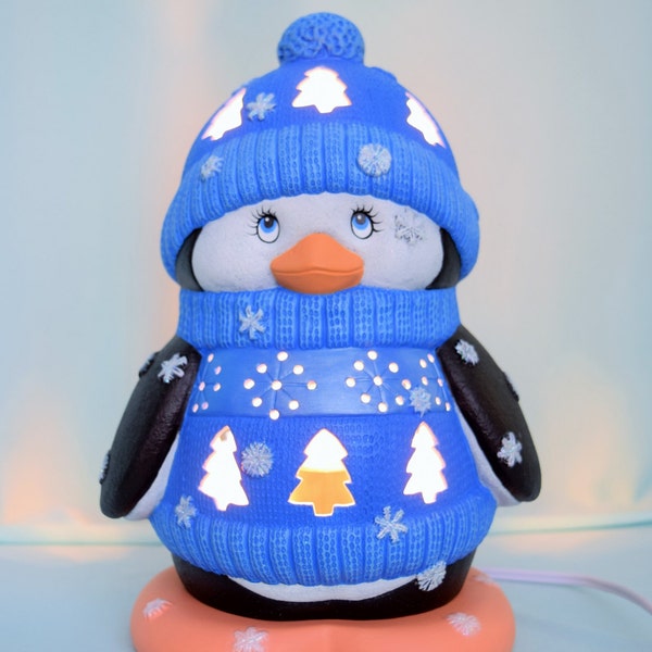Penguin Sweater Blue