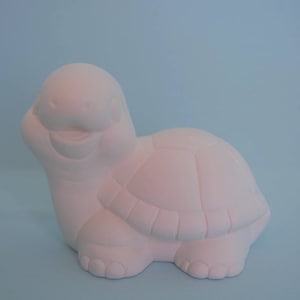 DIY Ceramic Baby Turtle Painting Kit - Unfinished Pottery Art Project for Kids & Adults
