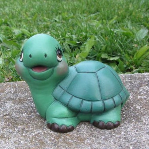 Cute Ceramic Turtle Baby Room Decor Nursery Decoration - Etsy