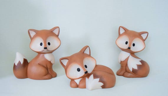 Creative Roots Paint Your Own Fox, DIY Fox, Kids Painting Set, Creativity  for Kids, Ceramic Painting Kit for Kids, Ceramics to Paint, Paint Your Own