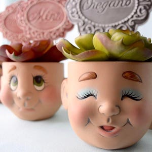 Flower Pot - House Warming Gift - Wedding Gift - Ceramic Planter - Pottery - Garden Decor - Country Wedding Decor - Shabby Chic Decor -