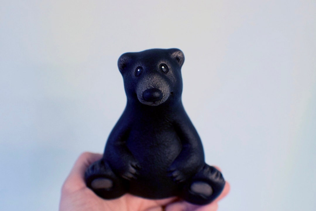 Ceramic Black Bear Etsy