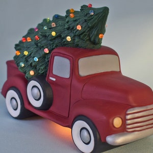Christmas Tree Truck | Ceramic Light
