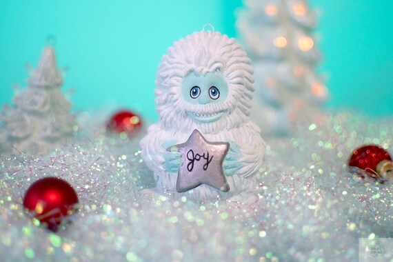 Yeti Holiday Ornament | Ceramic Yeti | Abominable Snowman