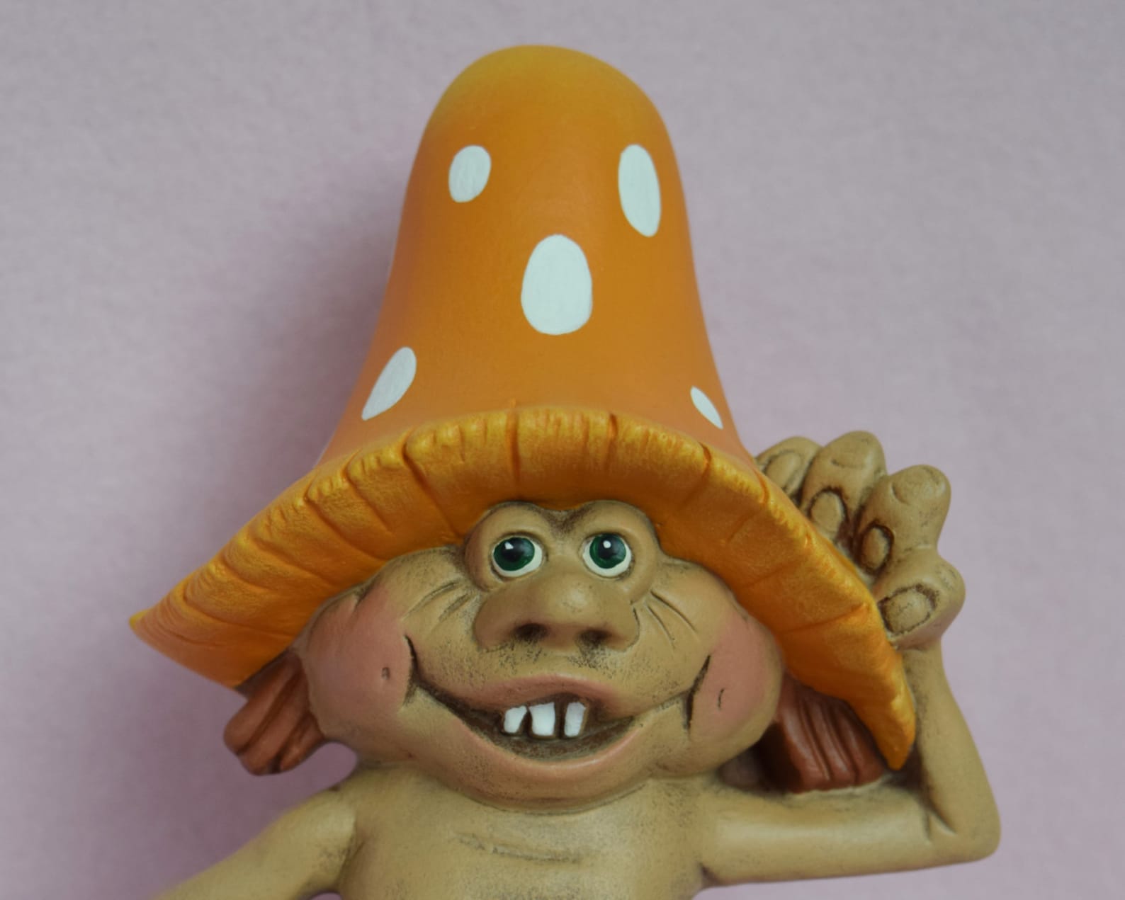 Yard Art Garden Decor Mushroom Yard Art Polka Dot Etsy