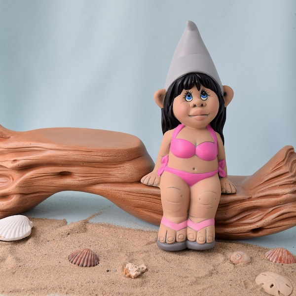 Viking Gnome One Piece Swimsuite