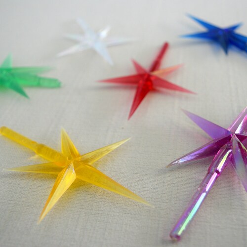 Plastic Star Replacement Star for Ceramic Christmas Tree 4 Etsy