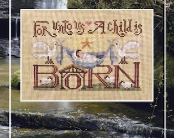 Silver Creek Samplers, Unto us a child, 20% off