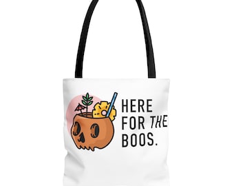 Tote Bag (AOP) AQUÍ para los BOOS