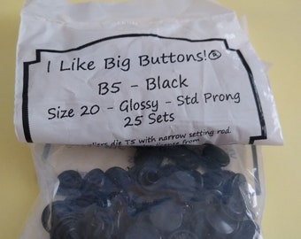 KAM plastic snaps Size 20 , several colors to choose from