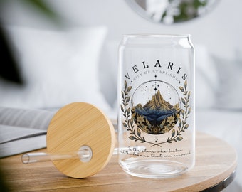 Velaris ACOTAR Sipperglas | Fantasy Bookish-mugg, 473 ml