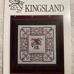 Tudor Pinks - Kingsland Cross Stitch Ulotka nr 20 - Sampler