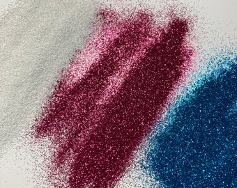 Sparkler Collection Ultra Fine Polyester Glitter, Solvent Resistant