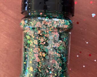 Leprechaun - Green to Gold Color Shifting Polyester Glitter