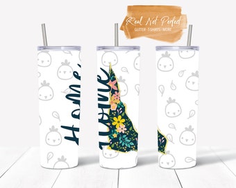 Delaware Tumbler Wrap Sublimation 20 oz Skinny Straight