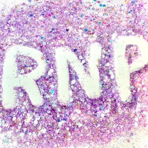 Fairy Dust - Purple Pink Mix Polyester Glitter Hexagon Shaped Cut - Etsy