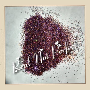 October Magic Sparkly Holographic Polyester Glitter Blend image 1