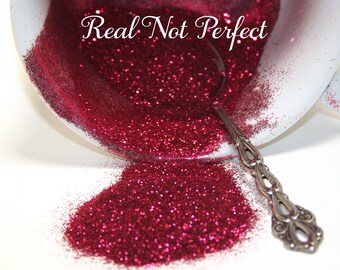 Lena Berry Color Ultra Fine Polyester Glitter Solvent Resistant 0.008”