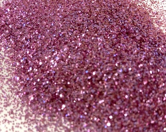 Pom - Fine Polyester Glitter Hexagon 0.015“ Darker Pink Metallic
