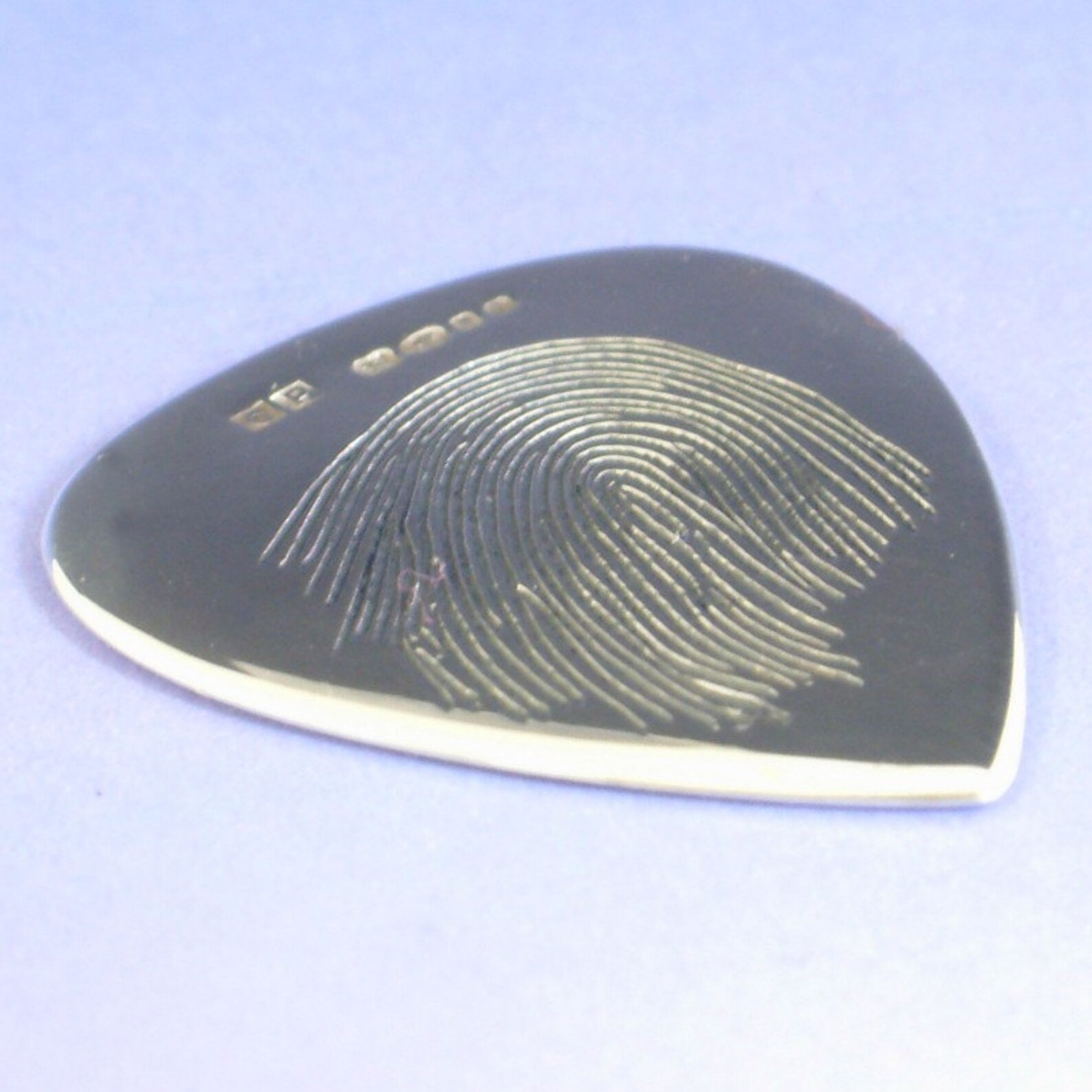 Personalised Fingerprint guitar plectrum pick. Your print Etsy