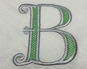 12 Linen hemstitched napkins with Victorian font. Monogrammed napkins Personalized napkins monogram Embroidered  Dinner Napkins,