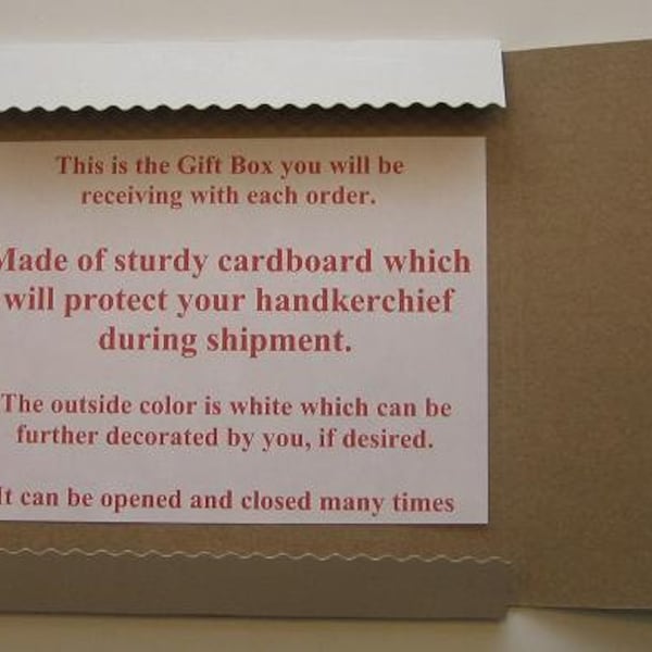Handkerchief Gift Box