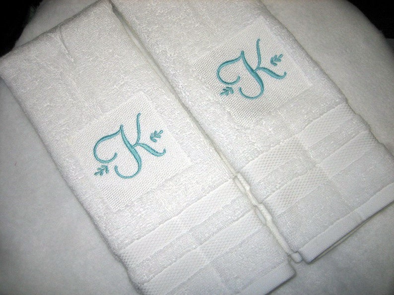 Embroider Cotton Terry Hand Towel Gift Durable Hand Towels Etsy