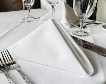 6 Spun Polyester Napkins