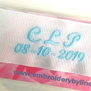 Wedding Dress Name Label, Custom Bridal Label, Personalized Gown Tag, Bride Tags, Wedding Gift, Bridal Keepsake