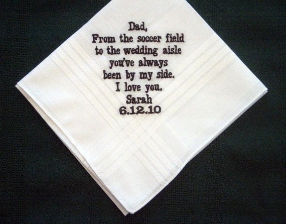 father of the bride hankie