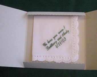 Handkerchief Gift Box includes shipping in the US