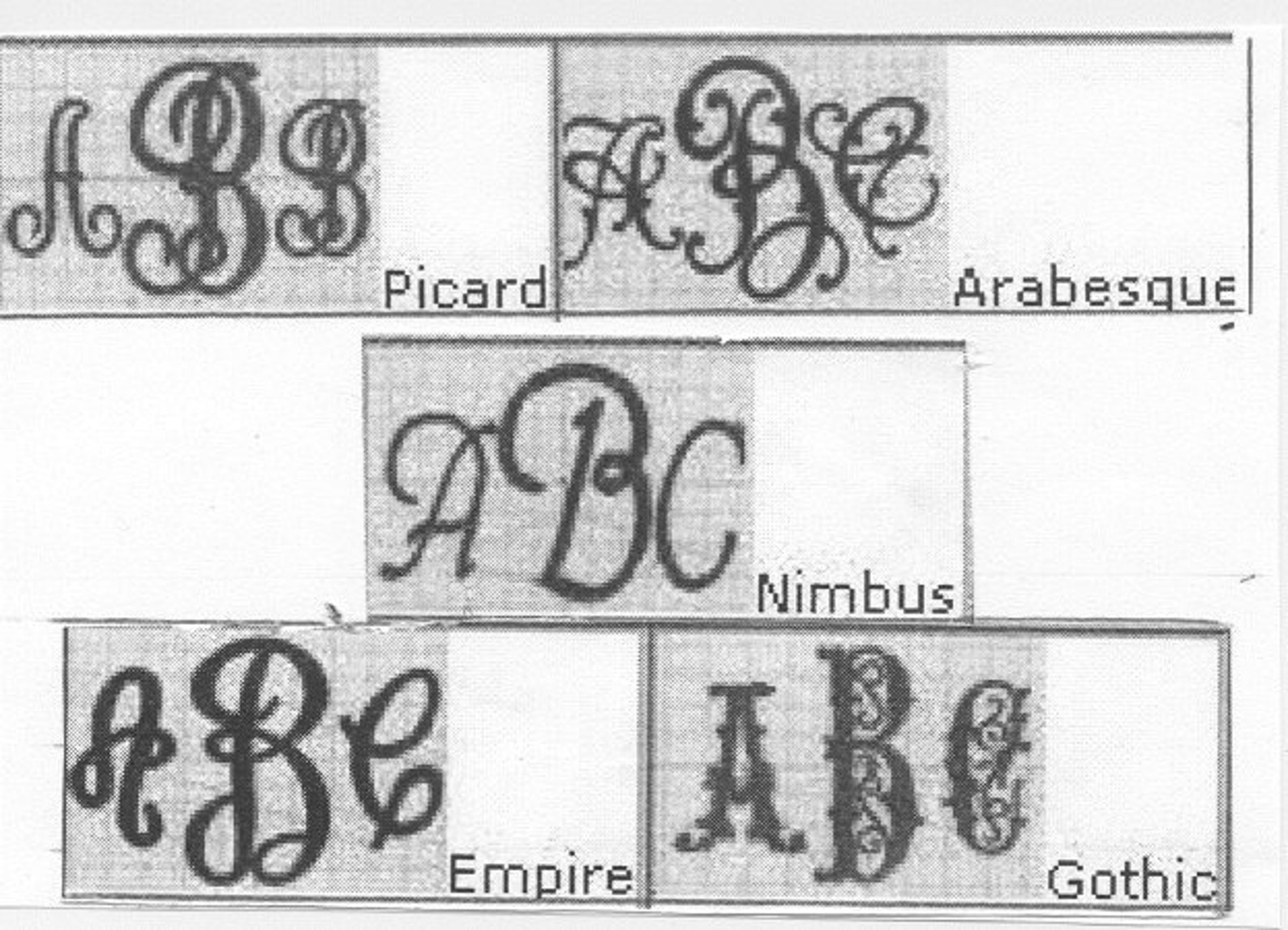 Buttonhole Monogrammed Dinner Napkins Set of 8 With Shipping Etsy