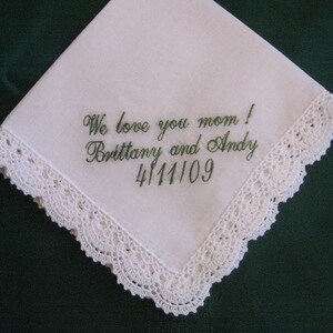 Ladies Bridal Hanky with Gift Box 34S