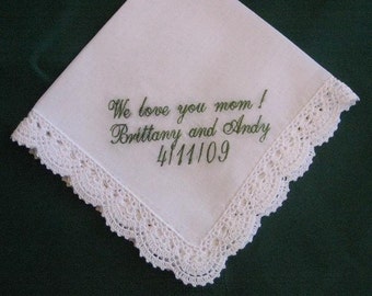 Ladies Bridal Hanky with Gift Box 34S