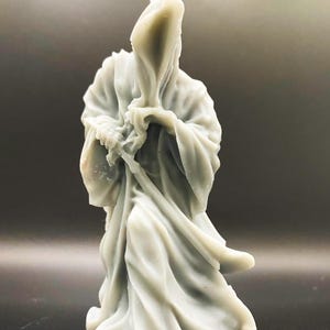 Knight Ghost Soy Wax Candle: Esoteric Pagan Altar Decor
