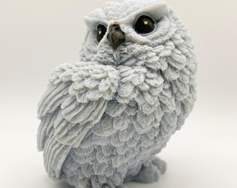 Big Night Owl Soy Wax Candle | Handmade Owl Candle | Whimsical and Nature Home Decor | Unique Gift for Owl Lovers