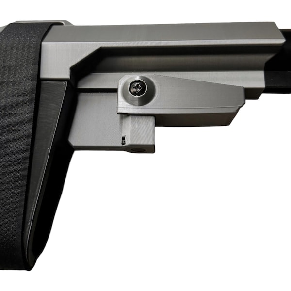 Rifle buttstock brace