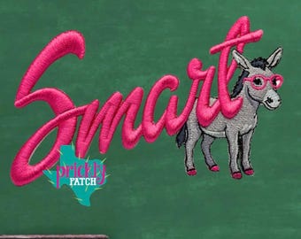 Smart Iron-On Embroidered Patch