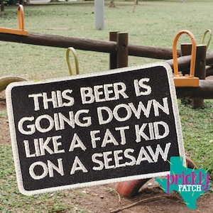 Beer Going Down Patch