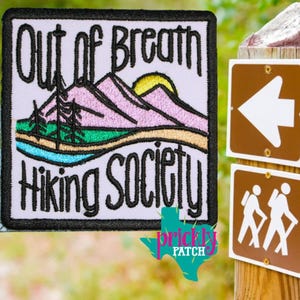 Out of Breath Hiking Patch