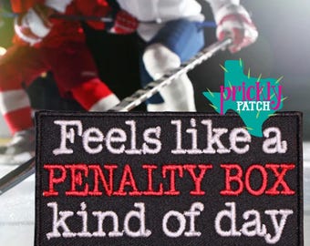 Hockey Penalty Box Patch