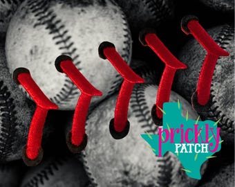 Baseball Stitches - Embroidery Transfer