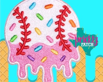 Baseball Drip Patch