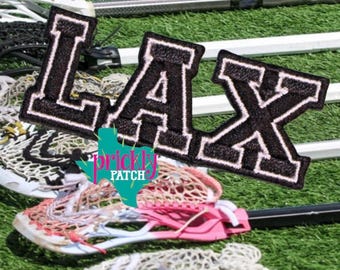 Lacrosse LAX Patch