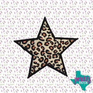 Star Patched Hoodie - Etsy