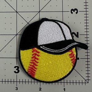 Softball Hat Patch image 2
