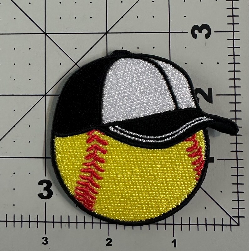 Softball Hat Patch image 2