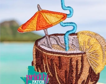 Patch pour boisson à la noix de coco