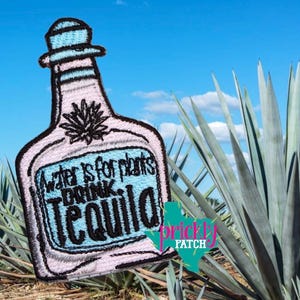 Tequila Bottle Patch